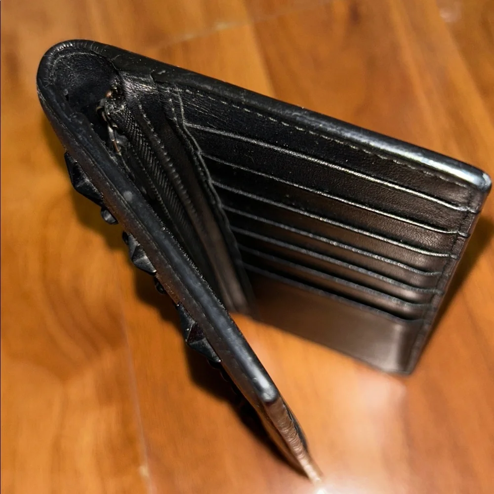 Authentic Jimmy Choo Cooper Star Bi Fold Wallet